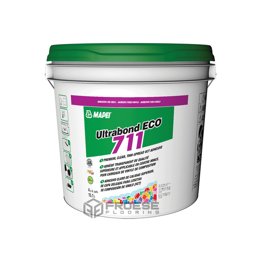 Mapei - Ultrabond ECO 711 Premium Clear Thin-Spread VCT Adhesive - 15.1 L