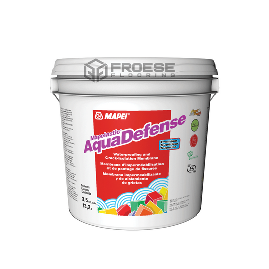 Mapei - AquaDefense Premium Waterproofing & Crack-Isolation Membrane - 3.79 L