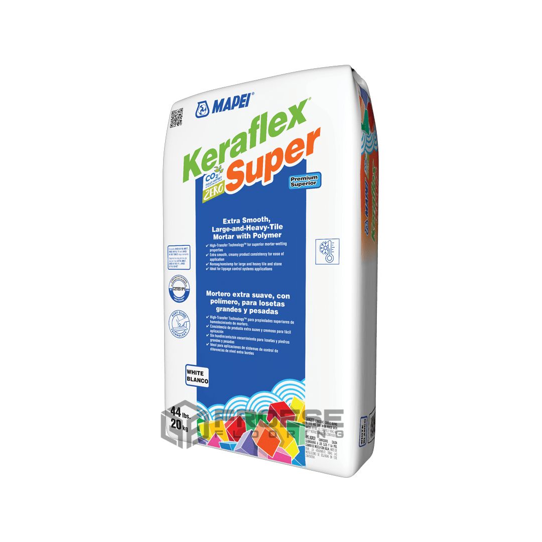 Mapei - Keraflex Super Premium Extra Smooth Large & Heavy Tile Mortar, Gray - 44 lb