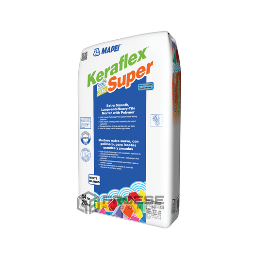 Mapei - Keraflex Super Premium Extra Smooth Large & Heavy Tile Mortar, Gray - 44 lb