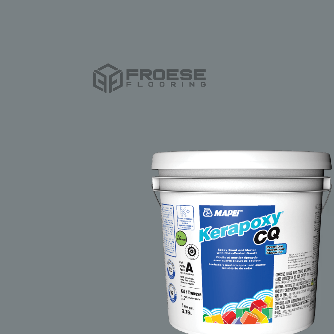 Mapei - Kerapoxy CQ Premium Epoxy Grout with Color-Coated Quartz - #19 Pearl Gray - 3.79 L