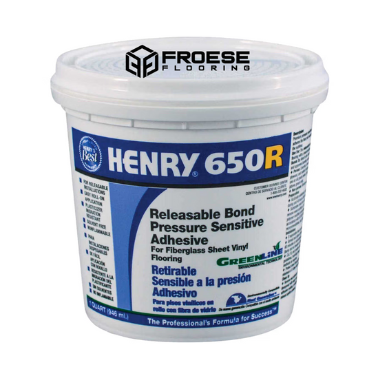 Henry - 650-R Releasable Bond Pressure Sensitive Adhesive - 15.14 L